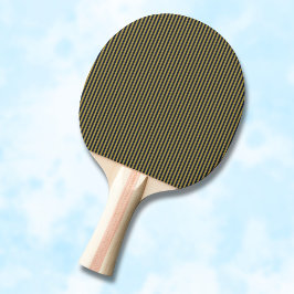 Raquete De Ping Pong Dourado fino Elegante e Marinho Vertical Strips Ve