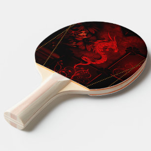 Raquete De Ping Pong Dragão chinês
