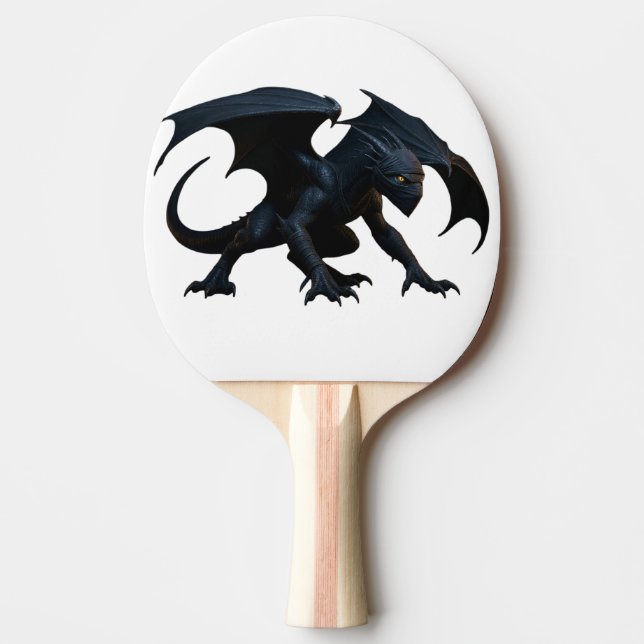 Raquete De Ping Pong Dragão Ninja (Frente)
