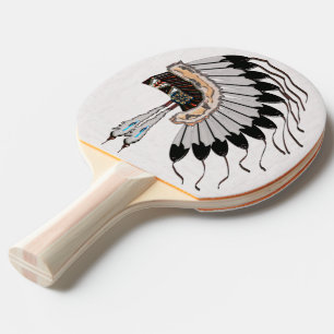 Raquete De Ping Pong Dressings Indígenas Americanos