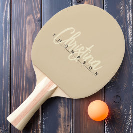 Raquete De Ping Pong Duna de Areia em Estilo Moderno de Meados do Sécul