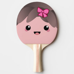 Raquete De Ping Pong É Uma Rapariga Revelação de Gênero de Menina