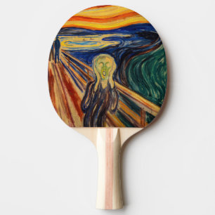 Raquete De Ping Pong Edvard Munch - O Gritar 1910
