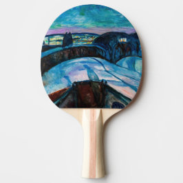 Raquete De Ping Pong Edvard Munch - Starry Night 1922