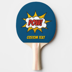 Raquete De Ping Pong Efeito Som de Banda Cômica