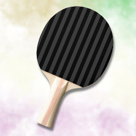 Raquete De Ping Pong Elagnat Black & Enfumaçado Vertical Strips