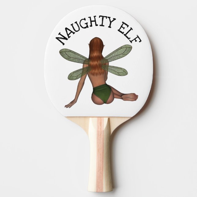 RAQUETE DE PING PONG ELF PADDLES, PING (Frente)