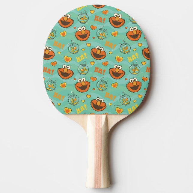 Raquete De Ping Pong Elmo e Goldfish Pattern (Frente)