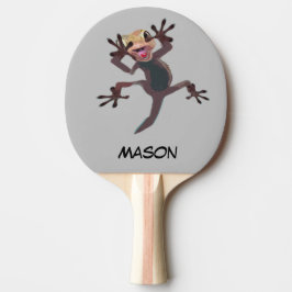 Raquete De Ping Pong Encantado Encantado Nome Personalizado do Lizard