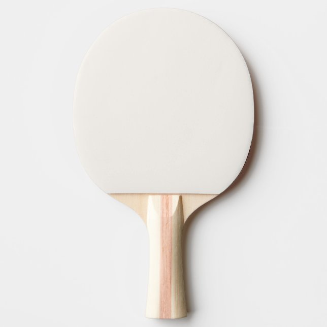 Raquete De Ping Pong esbranquiçado, branco-leite, branco-quente (Frente)