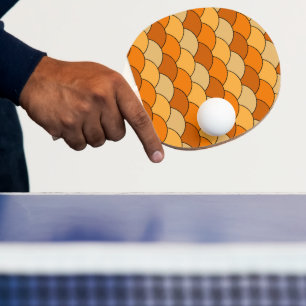 Raquete De Ping Pong Escamas de Dragão, Ventoinhas, Ondas, Seigaiha, La