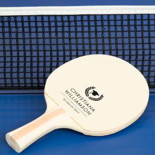 Raquete De Ping Pong Escolas Personalizadas e Formandos Elegantes