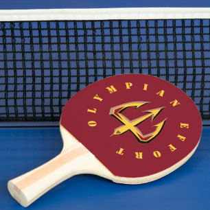 Raquete De Ping Pong "Esforço Olímpico" Ping Pong Paddle