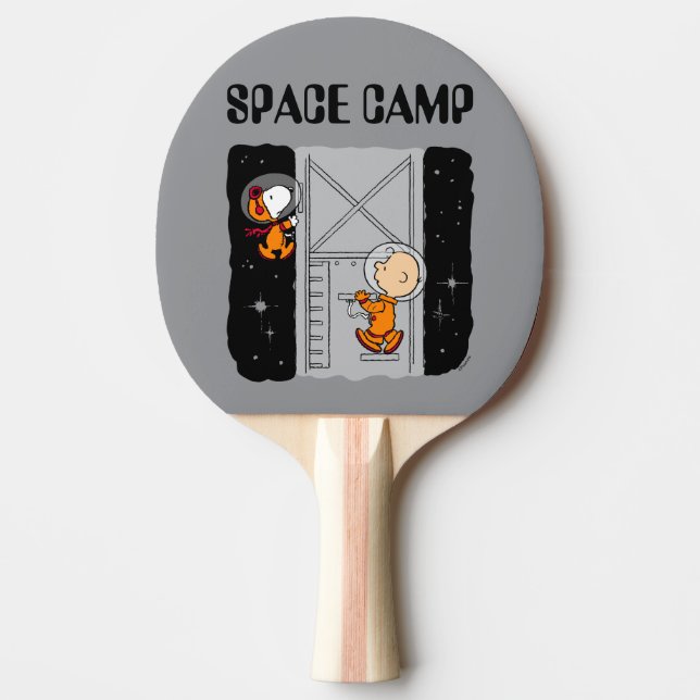 Raquete De Ping Pong ESPAÇO | Snoopy & Charlie Brown (Frente)