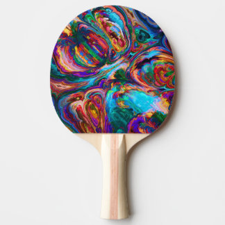 Raquete De Ping Pong Espalhamento Moderno de Tintas