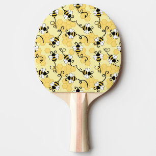 Raquete De Ping Pong Espetáculo de abelhas bonito