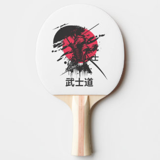 Raquete De Ping Pong Espírito Bushido: Estética do Guerreiro Samurai