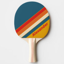 Esporte Retro Mostarda Listrado com Nome