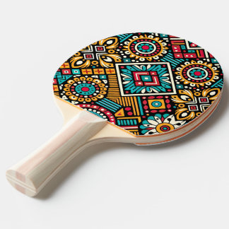 Raquete De Ping Pong Essência de Africana Vibrance