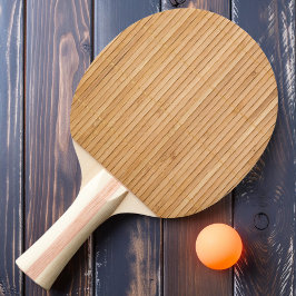 Raquete De Ping Pong Esteira de Bambu Leve