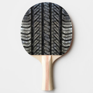 Raquete De Ping Pong Estilo de Pneus de Borracha Textura Automotiva