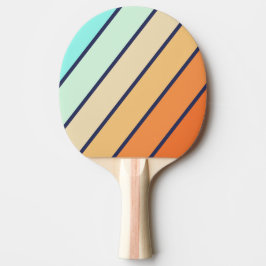 Raquete De Ping Pong Estilo de Vintage - Tremulação Retroativa em Negri