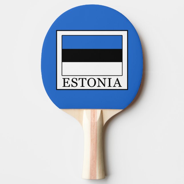 Raquete De Ping Pong Estônia (Frente)
