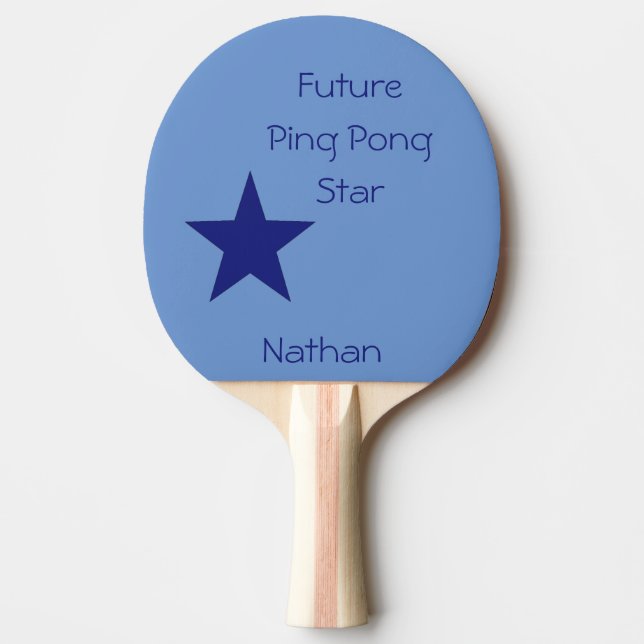 Raquete De Ping Pong Estrela do Futuro (Frente)