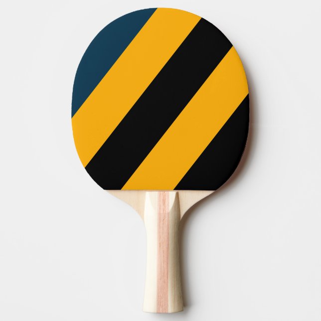 Raquete De Ping Pong Estrias de Negrito do Lado Retroativo (Frente)