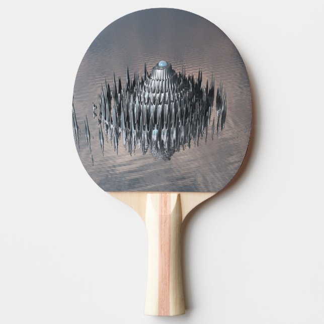 Raquete De Ping Pong Estrutura Sci Fi (Frente)