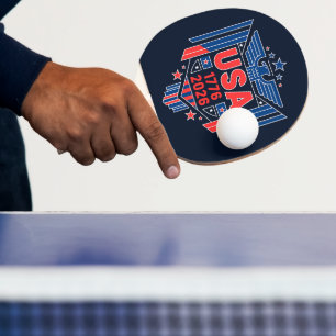 RAQUETE DE PING PONG EUA 1776-2026