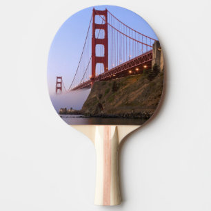 Raquete De Ping Pong EUA, Califórnia, São Francisco. Golden Gate 3