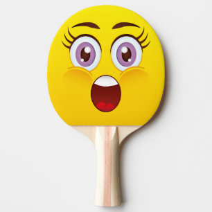 Raquete De Ping Pong Face Surpresa