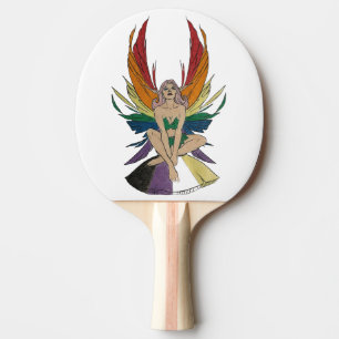 Raquete De Ping Pong Fada não-binário