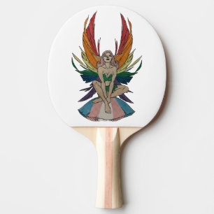 Raquete De Ping Pong Fada Transgênero