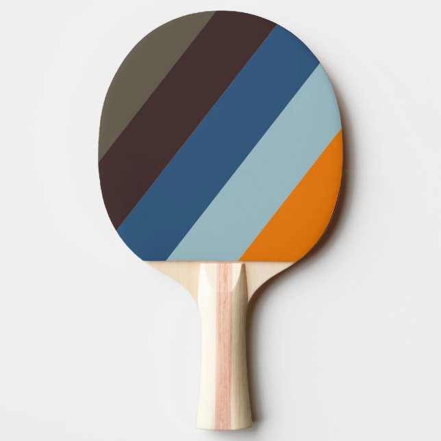 Raquete De Ping Pong Fade Butternut Bold Striped (Verso)