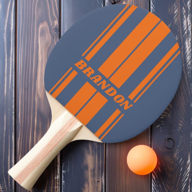 Raquete De Ping Pong Faixa de Conselhos Duplos na Linha Costeira Retroa (Criador carregado)