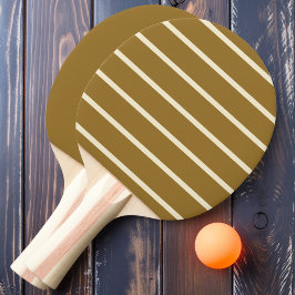 Raquete De Ping Pong Faixa de Vento do Deserto Quente Listrada e Sólida