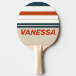 Raquete De Ping Pong Faixa do Horizonte da Cabina de Vôo Antiga com Nom