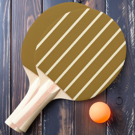 Raquete De Ping Pong Faixa e Cor Sólida de Vento do Deserto Quente