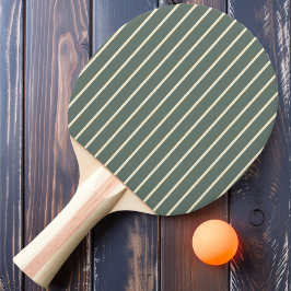 Raquete De Ping Pong Faixa Fina Cinza Quente