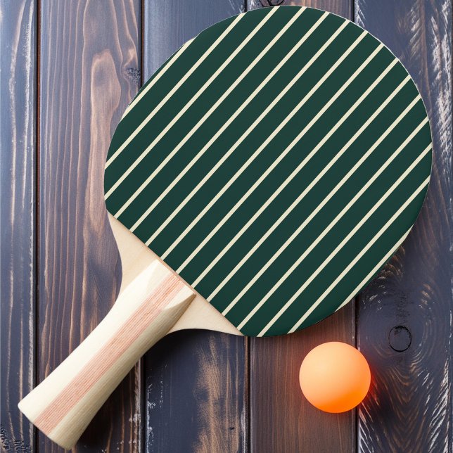 Raquete De Ping Pong Faixa Fina Cor Verde Sage (Criador carregado)