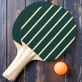 Raquete De Ping Pong Faixa Verde Sage e Sólido