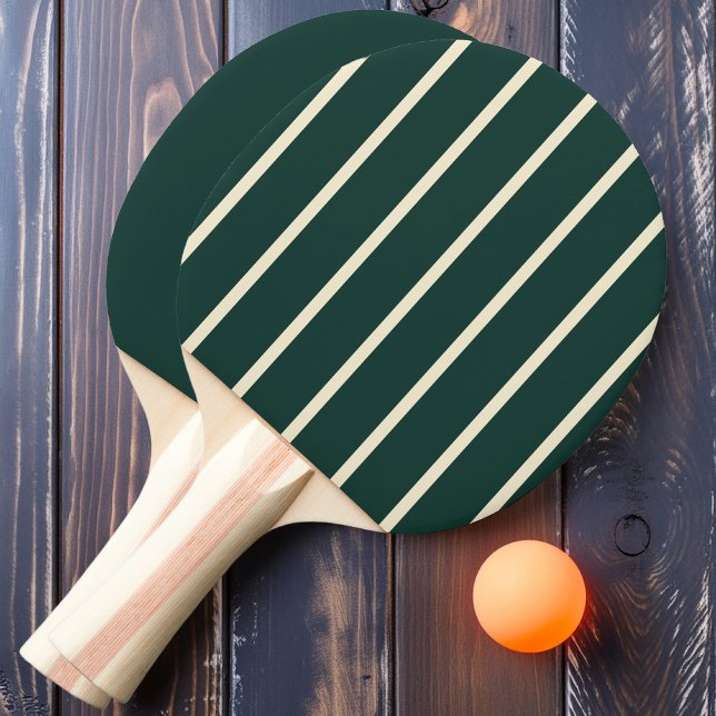 Raquete De Ping Pong Faixa Verde Sage e Sólido (Criador carregado)