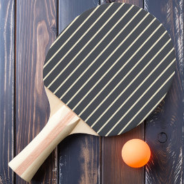 Raquete De Ping Pong Faixas Finas Cor Cinza Mediterrâneo