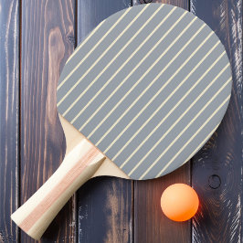Raquete De Ping Pong Faixas Finas na Cor Cinza-Rolo de Ping-Pongue