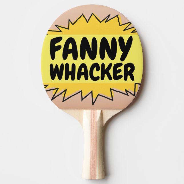 RAQUETE DE PING PONG FANNY WHACKER FUNNY PARA A MULHER (Frente)