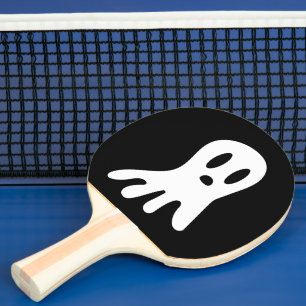 Raquete De Ping Pong Fantasmas do Dia das Bruxas Escuros
