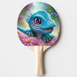 Raquete De Ping Pong Fantasy Kawaii, um lindo e adorável dragão bebê