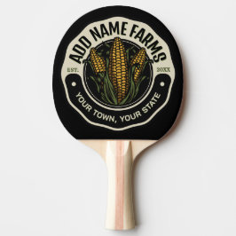 Raquete De Ping Pong Farmer de Fazenda de Milho Doce